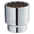SAM OUTILLAGE - Douilles 3/4" courtes 12 pans en mm - vignette