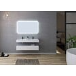 DISTRIBAIN - Meuble de salle de bain AVELLINO-1200 Blanc (sans miroir) - vignette