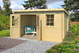 LASITAMAJA - Abri bois AMIRA 275  - 28 mm - surface hors tout 12.56 m2 - vignette