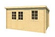 LASITAMAJA - Abri bois AMIRA 275  - 28 mm - surface hors tout 12.56 m2 - vignette