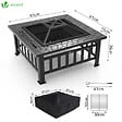 VOUNOT - Brasero exterieur 3 en 1 pour jardin et balcon - vignette