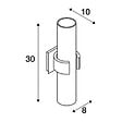 SLV - DENA 2, applique, alu brossé, verre partiellement satiné, 2x E14, max. - vignette