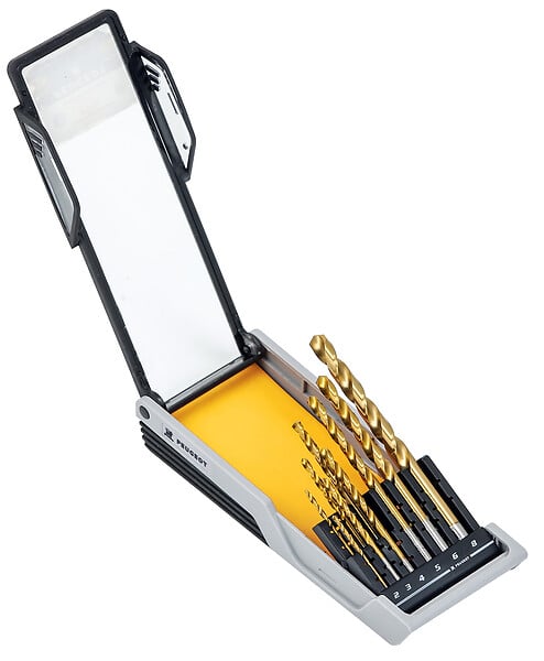 PEUGEOT - Coffret de 9 forets métal hss usage intensif usage intensif - large