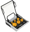 PEUGEOT - Mallette scies cloches bimétal 8 pcs + 2 centreurs usage courant - vignette