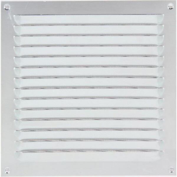 RENSON - Grille à persienne 436 Renson 400 x 100 mm époxy blanc NR RAL 9010 - large