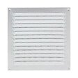 RENSON - Grille à persienne 436 Renson 150 x 150 mm époxy blanc NR RAL 9010 - vignette