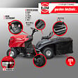 ELEM GARDEN TECHNIC - Tracteur tondeuse 546cc - largeur de coupe 107cm - 5 vitesses avant et 1 arrière - vignette