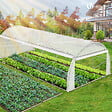 VOUNOT - Serre de jardin Toute Saison 18m2 avec portes laterales - vignette