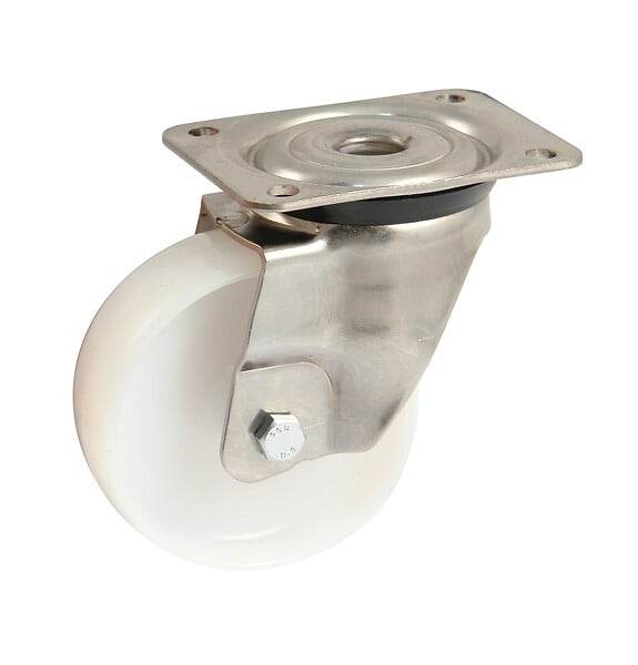 AVL - Roulettes AVL polyamide inox - large