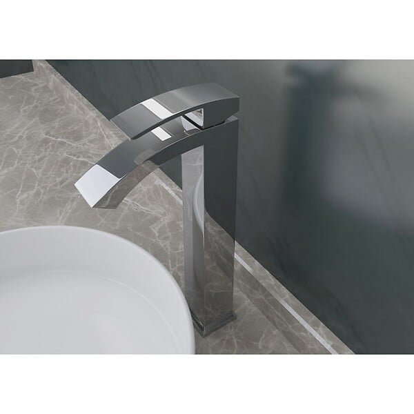 DISTRIBAIN - Robinet mitigeur LUNAIRE  Chrome - large