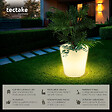 TECTAKE - Cylindre lumineux blanc - vignette