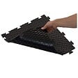 INTEC - Pack de 10 Dalles PVC Clipsables Noires 50x50 cm Antidérapantes - Revêtement de Sol Garage, Atelier INTEC - vignette