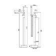 DISTRIBAIN - Robinet sur pied E126 - vignette