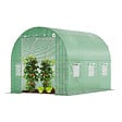 VOUNOT - Serre de jardin tunnel 6m2 en acier galvanise - vignette