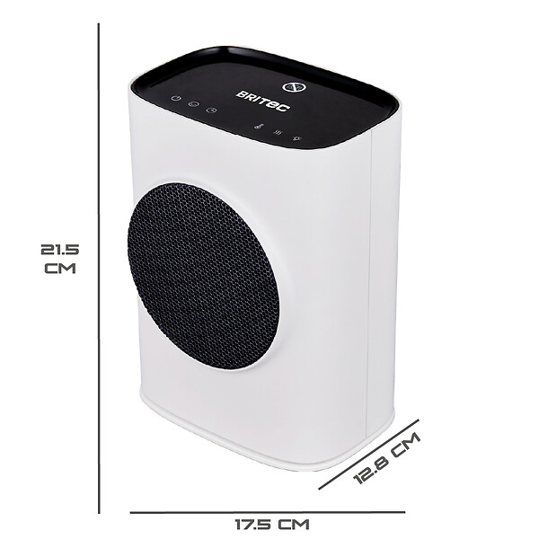 BRITEC - Chauffage électrique + ventilation - 750/1500W - Britec - large