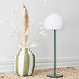 HAPPY GARDEN - Lampe LED à poser verte ISIS - vignette