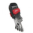 KS TOOLS - Jeu de 10 clés mixtes métriques sur support, 8 à 19 mm  - KS TOOLS - 922.0050 - vignette