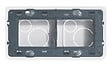 LEGRAND - Cadre saillie Mosaic - 4 modules - horizontale - 40mm - vignette