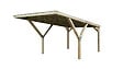 WEKA - Carport en bois Y simple 612 - L.606xP.306xH.250cm - vignette