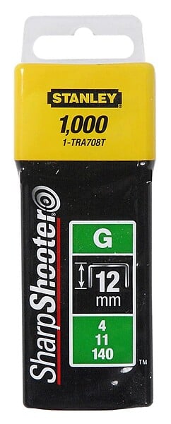 STANLEY - Agrafes 10mm type g - boîte de 5000pcs - STANLEY - 1-tra706-5t - large