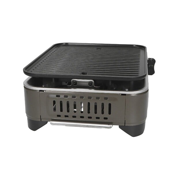 ALPENTECH - Barbecue à gaz Portable Grill 1780W + 4 Cartouches Gaz Butane Allumage Piezo + Mallette Camping ALPEN - large