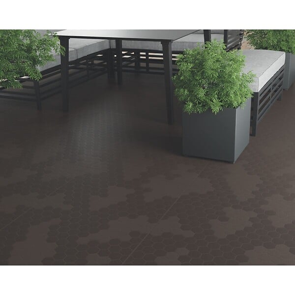 INTEC - Lot de 10 Dalles de sol Clipsables Marron Taupe 116x76x3cm Polypropylène Revêtement de Sol Modulable 7.69m2 INTEC - large