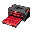 QBRICK SYSTEM - Qbrick System PRO Drawer 3 Toolbox 2.0 Expert empilable 450 x 310 x 244 mm 3x 4,5 l IP54 avec trois tiroirs 21 inlays - vignette