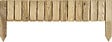 Collections Atlante - Bordure jardin claire-voie Romy - L.80xH.30xEp.3,6cm - vignette