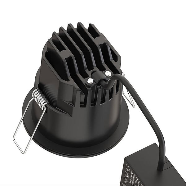 SOLUM - Spot LED SOLUM HYDRA RT2012 RE2020 encastrable dimmable à basse luminace CCT 10W Noir - large