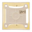 ZENITECH - Cadre saillie 80 x 80 x 40 entraxe 60mm - Blanc - Zenitech - vignette