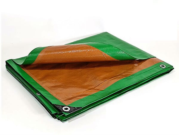 TECPLAST - Bache de protection à œillets HQ250 8 x 12 m TECPLAST PR0816 - large