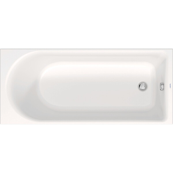 DURAVIT - Baignoire droite D-Neo 170 x70 cm + Pare Bain gauche AURYS Mist 1 chromé - large