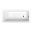 DURAVIT - Baignoire droite No.1 180 x 85 cm + Pare bain droit AURYS Mist 1 chromé - vignette