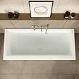 VITRA - Baignoire rectangulaire VitrA Neon avec pied 180x80cm Blanc - vignette