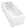 DURAVIT - Baignoire droite D-Code 170 x70 cm + Pare Bain gauche AURYS Mist 1 chromé version gauche - vignette