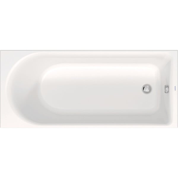 DURAVIT - Baignoire droite D-Neo170 x75 cm + Pare Bain gauche AURYS Mist 1 chromé - large