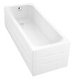 DURAVIT - Baignoire droite D-Code 170 x75 cm + Pare bain droit AURYS Mist 1 chromé version droite - vignette