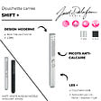 JACOB DELAFON - Pommeau de douche Shift+ carré 2 jets noir mat + flexible - vignette