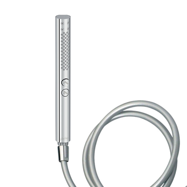 JACOB DELAFON - Pommeau de douche Shift+ rond 2 jets chromé + flexible - large