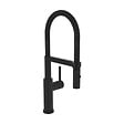VILLEROY ET BOCH - Robinet cuisine semi-pro  Steel expert 2.0 noir mat - vignette