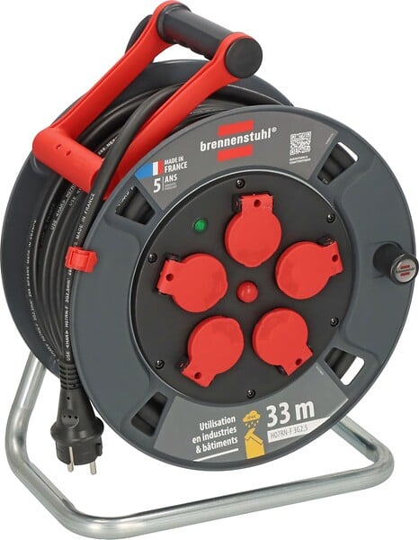 BRENNENSTUHL - Enrouleur professional 300 ku 3201 33m h07rn-f 3g2,5 - BRENNENSTUHL - 9232301100 - large
