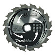 MAKITA - Lame de scie circulaire, MAKITA  B-32041  M-Force T.C.T, 190 x 30 mm, 24 dents, pour bois - vignette