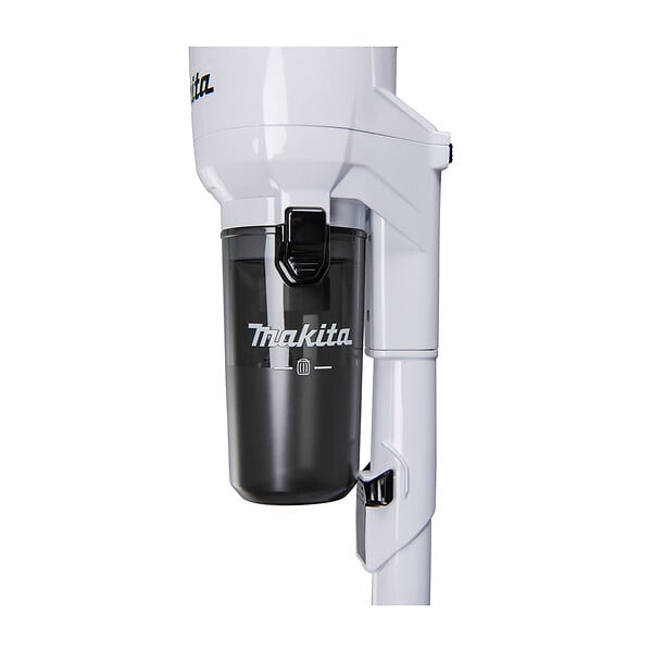 MAKITA - Aspirateur balai LXT blanc MAKITA DCL286FRFW 18 V Li-Ion - 3 Ah - 180 mbar - large