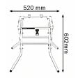 BOSCH - Piètement BOSCH GTA 600 pour scie sur table GTS 10 J - vignette