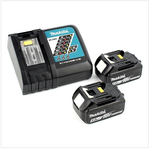 MAKITA - Meuleuse MAKITA DGA513RTJ - Ø 125mm - 18V Li-Ion + 2 batteries 5Ah - large