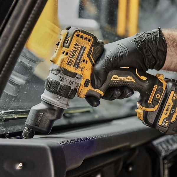 DEWALT - Perceuse-visseuse multi-têtes 12V DEWALT DCD703NT-XJ avec coffret - large