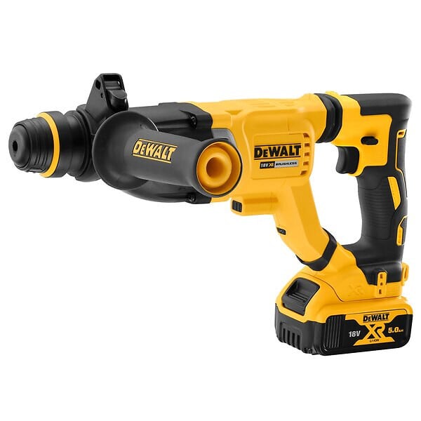 DEWALT - Pack de 3 outils 18V DCK327P2T (DCH263/DCG405/DCD791) + 2 batteries 5 Ah + chargeur en coffret TSTAK - DEWALT - large