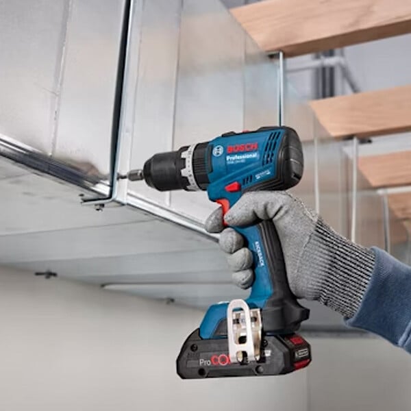 BOSCH - Perceuses-visseuses à percussion sans-fil BOSCH 06019N3300 GSB 18V - 65 en carton (sans batteries, sans chargeur) - large