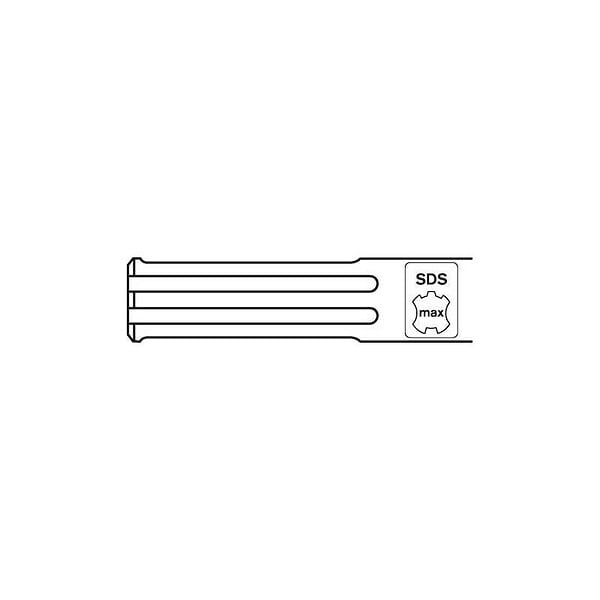 BOSCH - Burin Plat Bosch Pro Sds-max - large