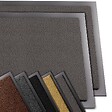 VOUNOT - Lot de 2 Tapis de porte paillasson 40x60cm Anthracite - vignette